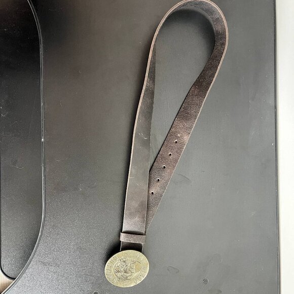 Harley Davidson - SAN DIEGO CUSTOMS Leather Belt - Hand Made in the USA - Picture 8 of 10